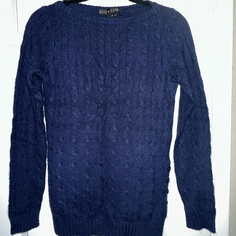 Ralph Lauren Deep Blue Knit Sweater